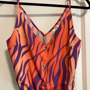 Stewart Simmons Clemson Crop Top Size XS